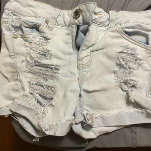American eagle jean shorts size 4